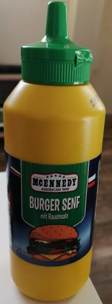 Senf - Burger Senf mit Rauchsalz