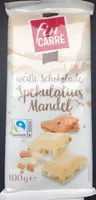 Weiße schokolade spekulatius mandel