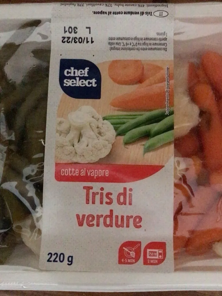 Tris verdure