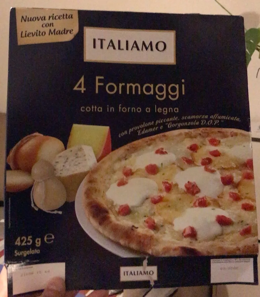 Pizza 4 formaggi
