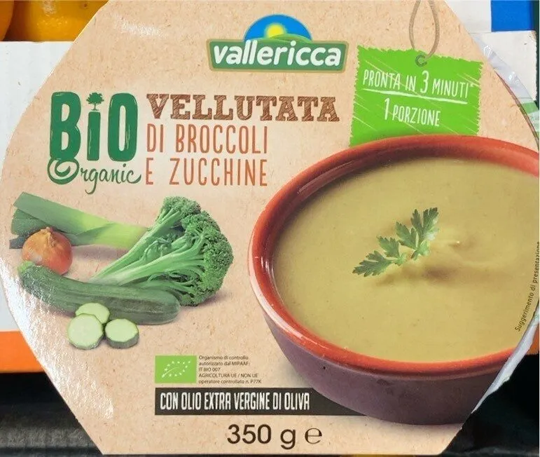 Vellutata Bio di Broccoli e Zucchine