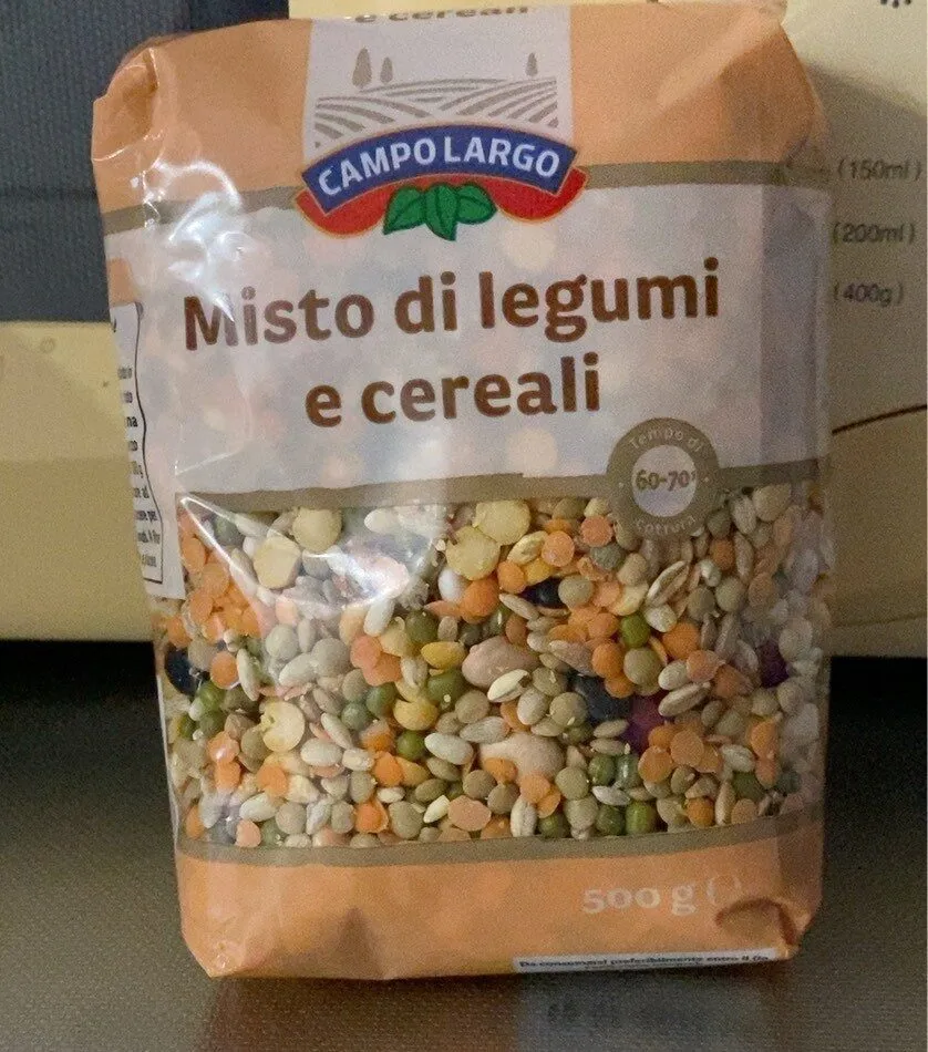 Misto di legumi e cerali
