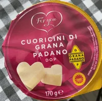Cuoricini di grana padano