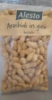 Arachidi in guscio tostate
