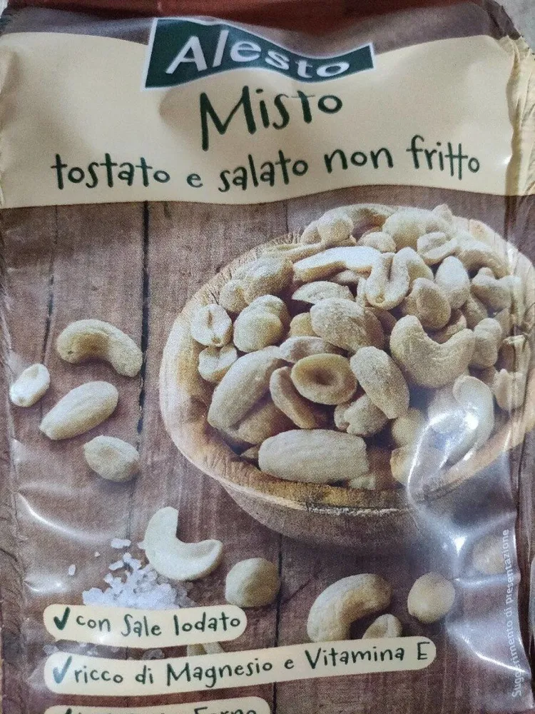 Misto tostato e salato