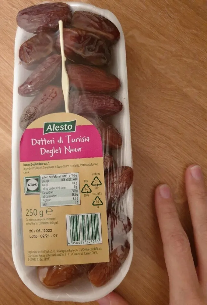 Datteri di Tunisia deglet nour