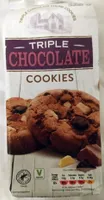 TRIPLE CHOCOLATE COOKIES