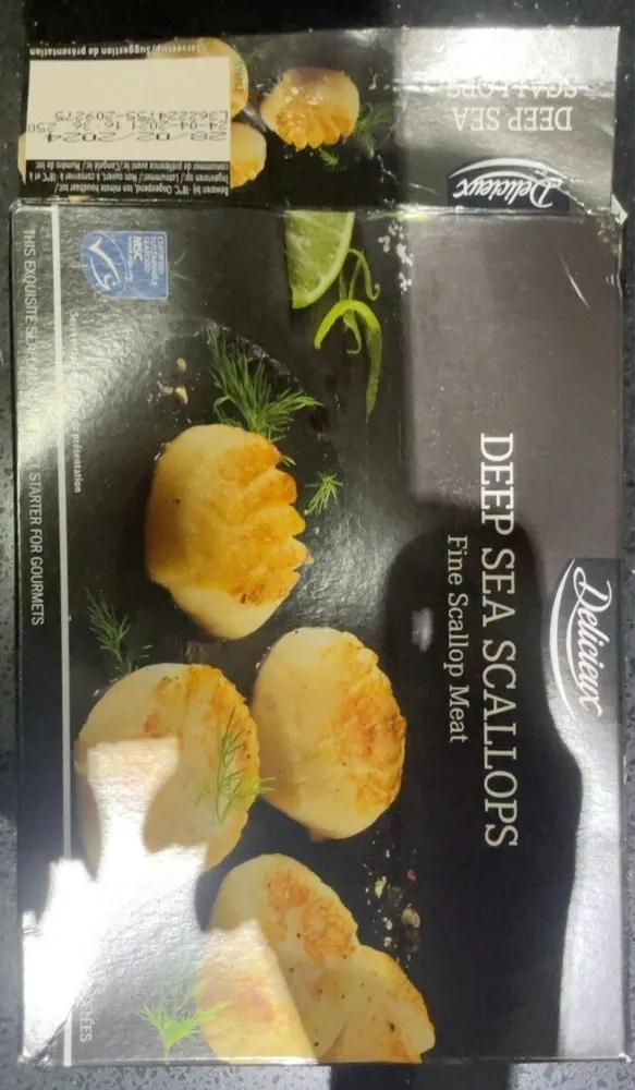 Deep sea scallops