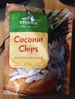 Coconut chips. Mango & seasalt