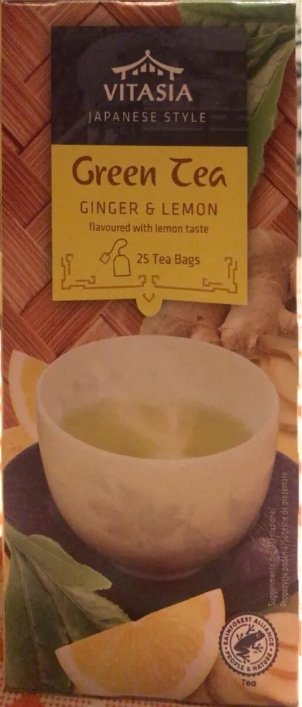 Green tea ginger & lemon