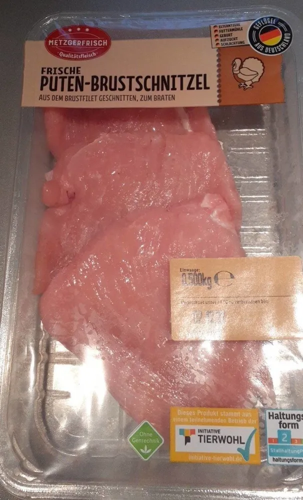 Puten Brustschnitzel