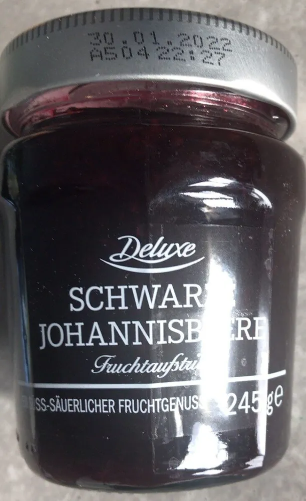 Schwarze Johannisbeere Fruchtaufstrich