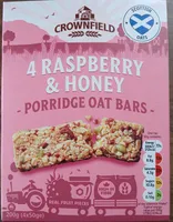 RASPBERRY & HONEY PORRIDGE OAT BARS
