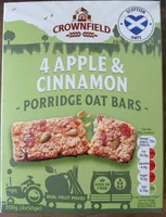 Apple & Cinnamon Porridge Oat Bars