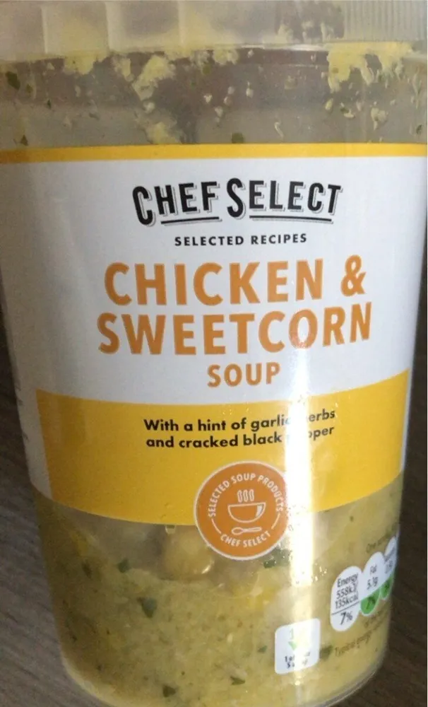 Chicken and sweetcorn soup