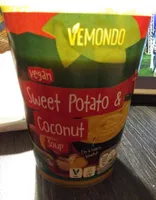 Sweet potato and coconut soup