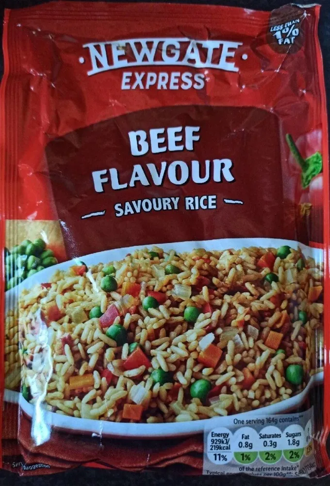 BEEF FLAVOUR SAVOURY RICE