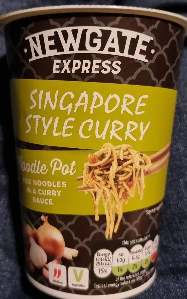 Singapore style curry