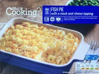 Fish Pie with a mash and cheese topping