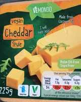 Vegan cheddar style