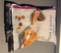 Tostaditas higos y pasas