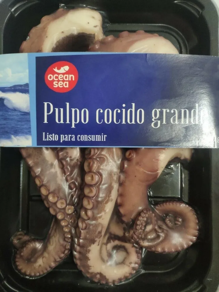 Pulpo cocido
