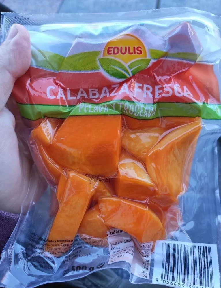 Calabaza fresca