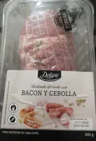 Redondo de cerdo con bacon y cebolla
