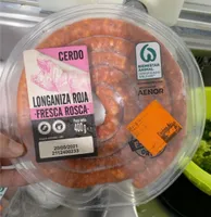 Longaniza roja fresca de cerdo
