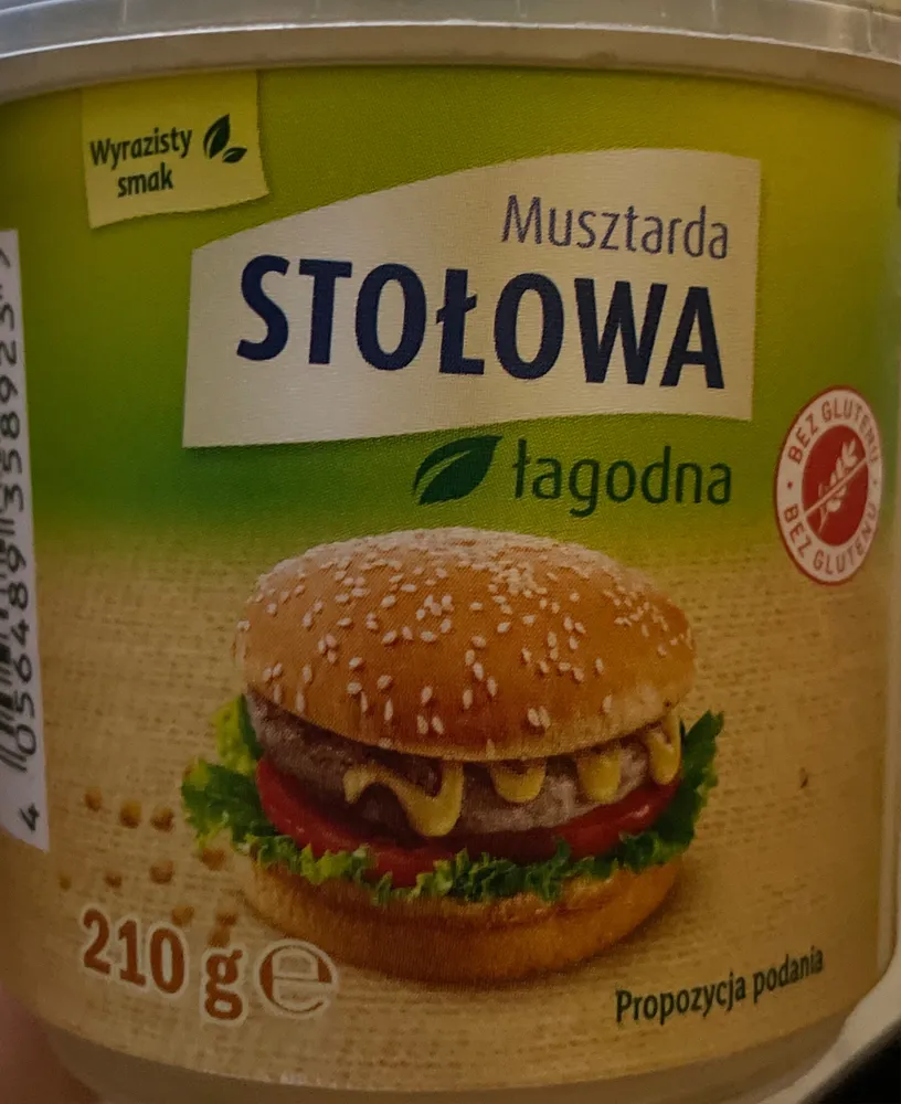 Musztarda stołowa łagodna
