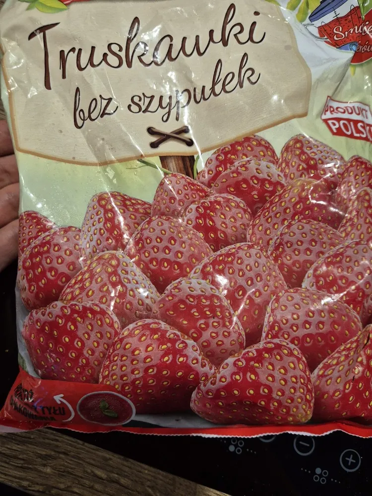 Frozen strawberries
