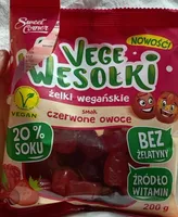 Vege wesołki smak czerwone owoce