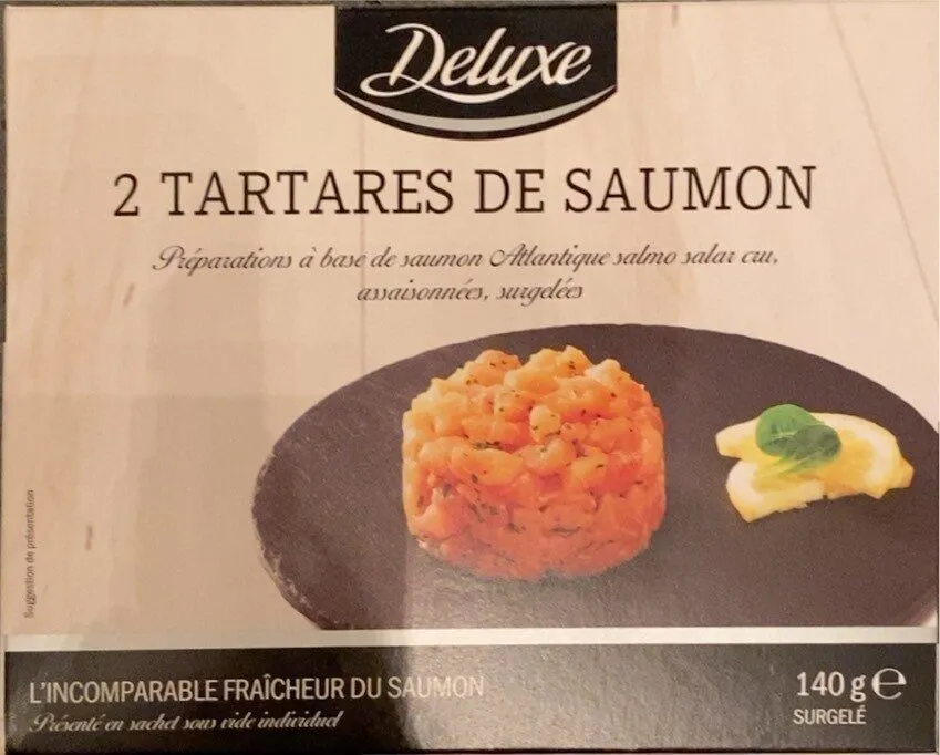 2 tartares de Saumons