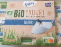 Yaourt bio au lait entier