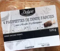 Paupiettes de dinde farcie