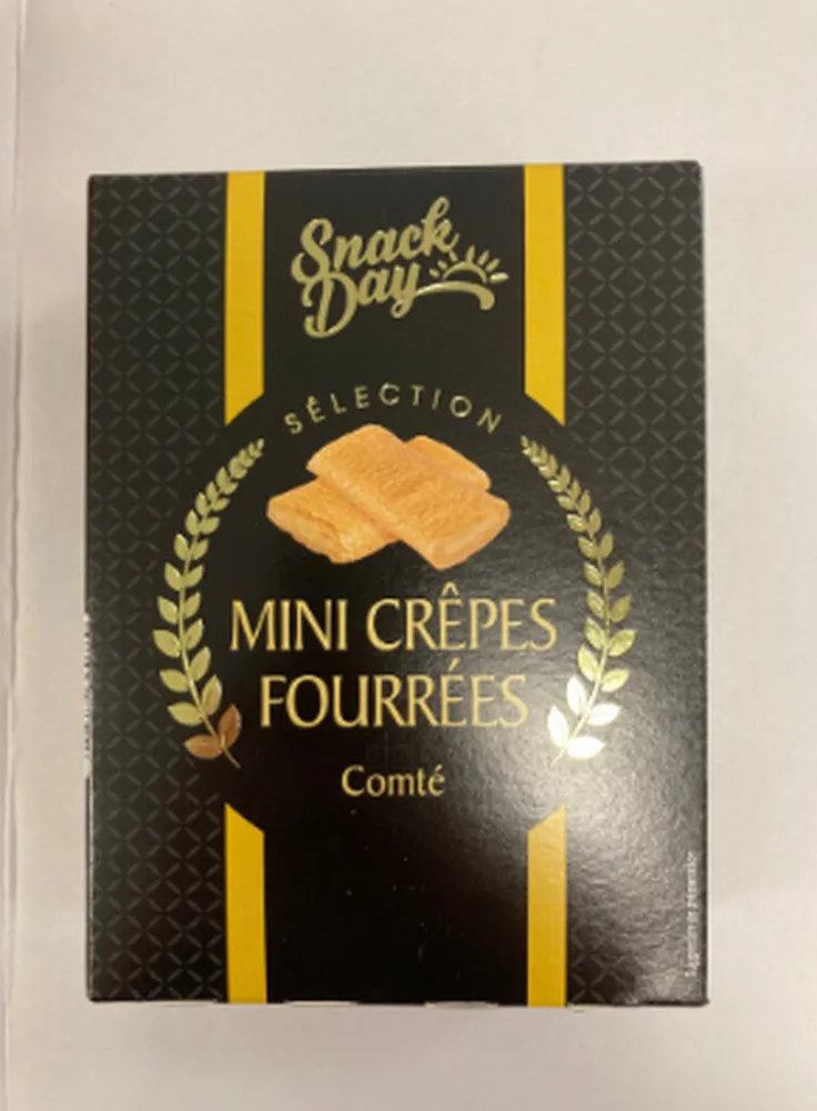 Mini crêpes fourrées Comté