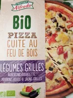 Pizza bio aux légumes grillés