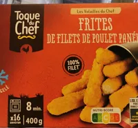 Frite de poulet panees