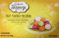 Macarons fruités