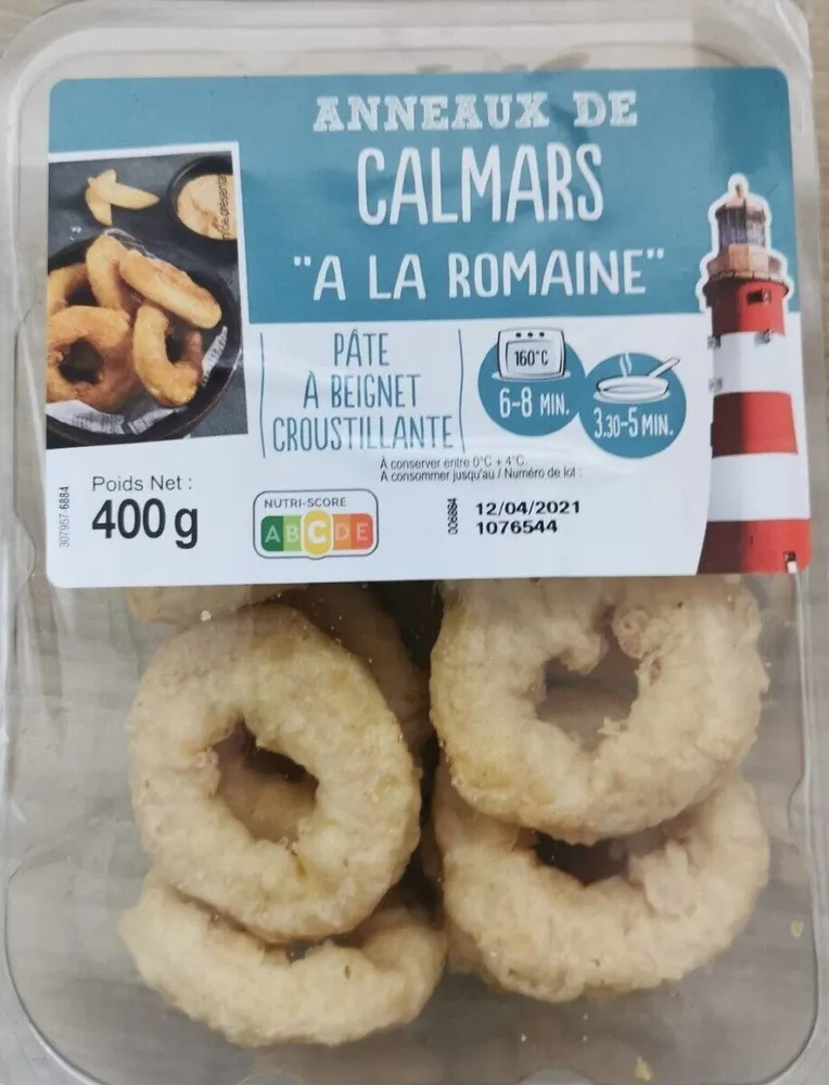 Anneaux de calmars à la romaine