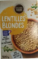 Lentilles blondes