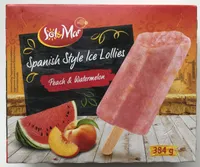 Sorbet meloun a broskev