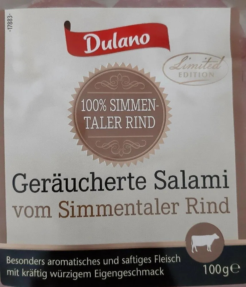 Salami vom Simmentaler Rind