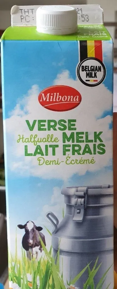 Lait frais demi-écrémé