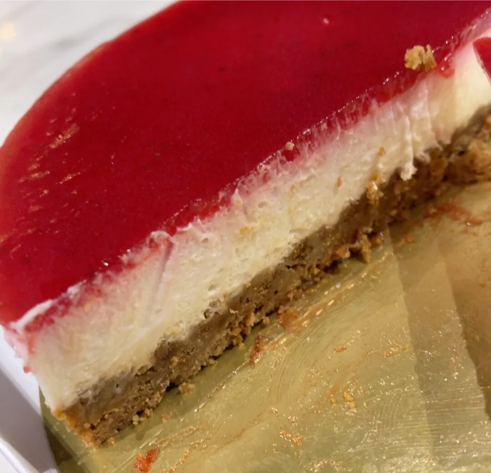 Cheesecake framboise
