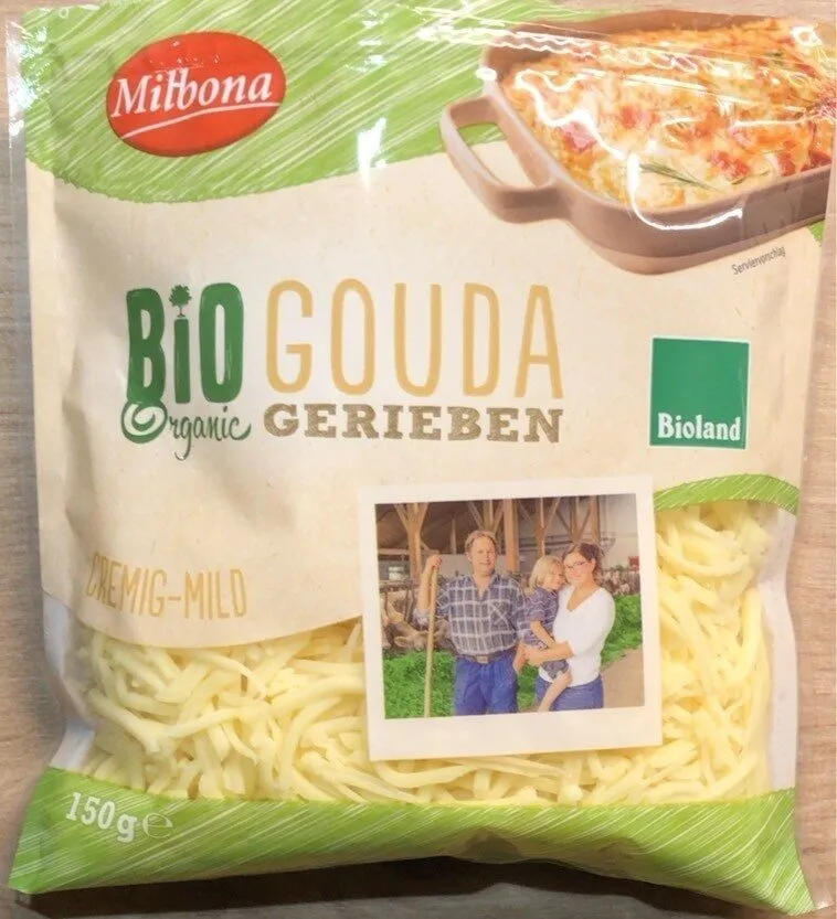 Gouda gerieben