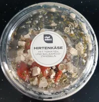 Hirtenkäse mit Tomaten und Balsamico-Zwiebeln