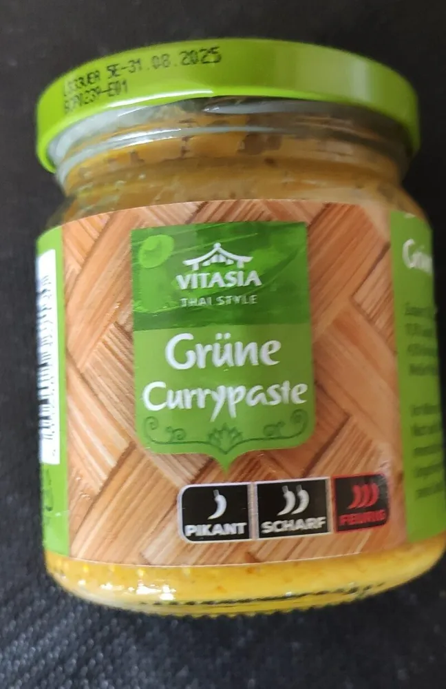 Grüne Currypaste