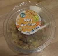 Bowl Linse Bulgur mit Falafel