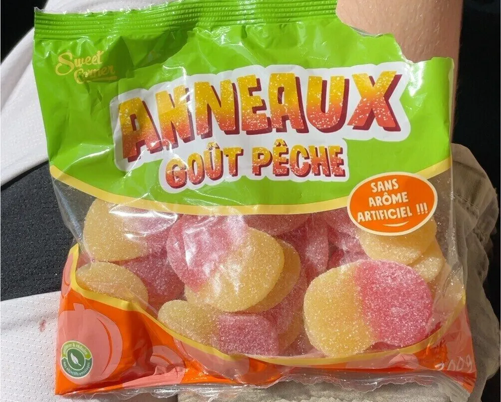 Anneaux goût pêche